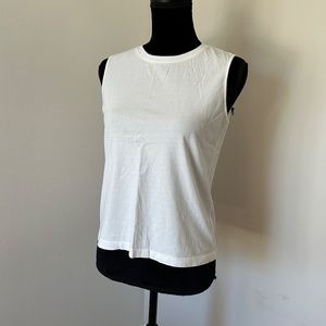 Salua | Crew Neck Cotton Tank Top